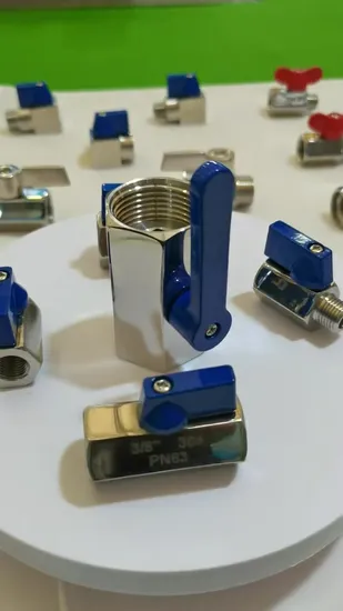 ISO CE PED 물 감소 포트 1000psi M/MM/F 스레드 1/2